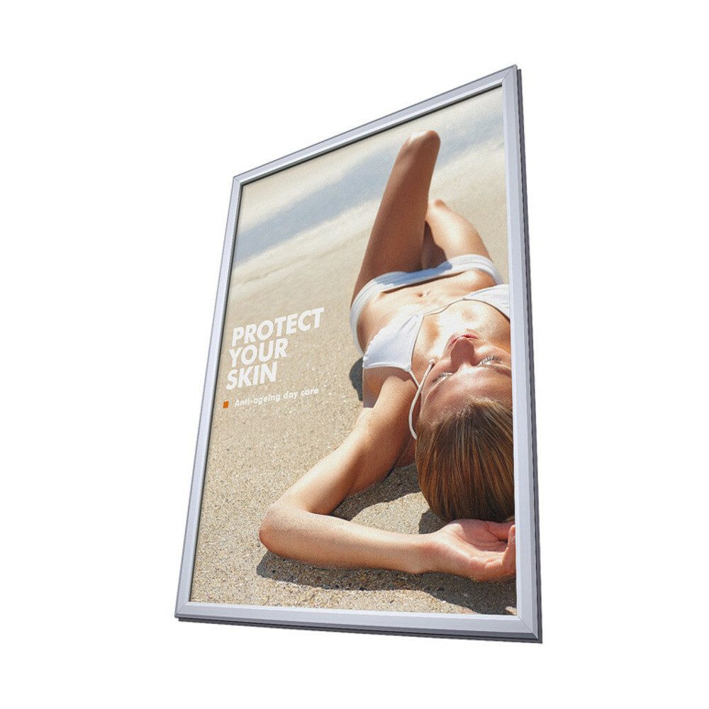 Anzeigetafel Showdown Displays Fenster- Klapprahmen 25 mm DIN A0