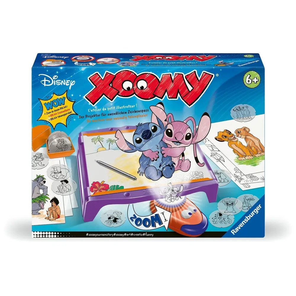 Ravensburger Buntstift Xoomy Maxi A4-Tisch Stitch & Disney Classics