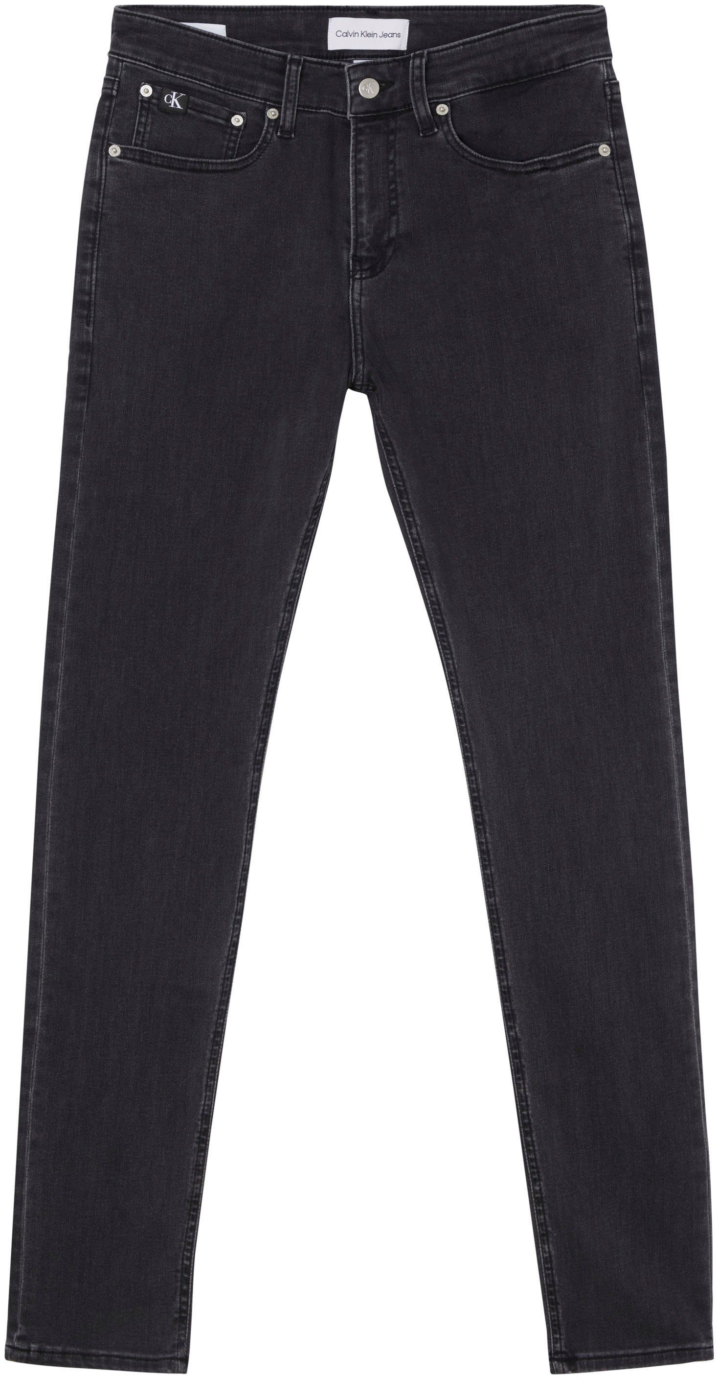 Calvin Klein Jeans SKINNY Denim Grey Skinny-fit-Jeans