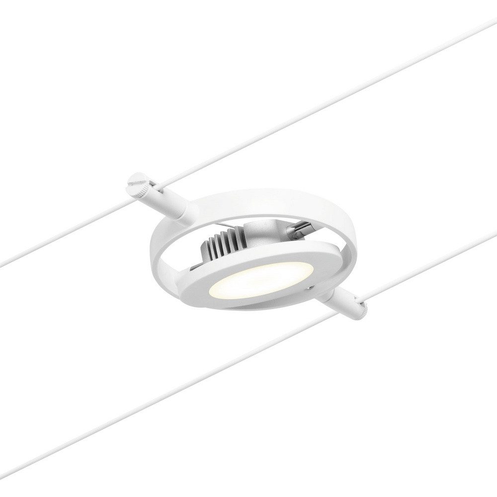 Paulmann Deckenleuchte Paulmann 94416 Seil-Komplettsystem LED fest eingebaut LED Weiß, Chr