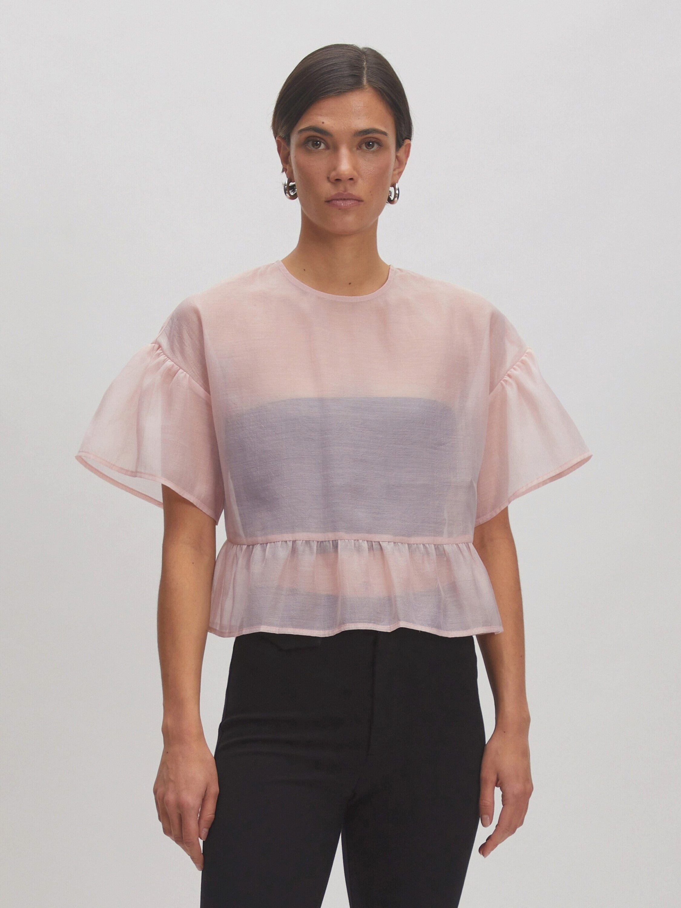 EDITED Funktionsbluse Tuala (1-tlg) Drapiert/gerafft