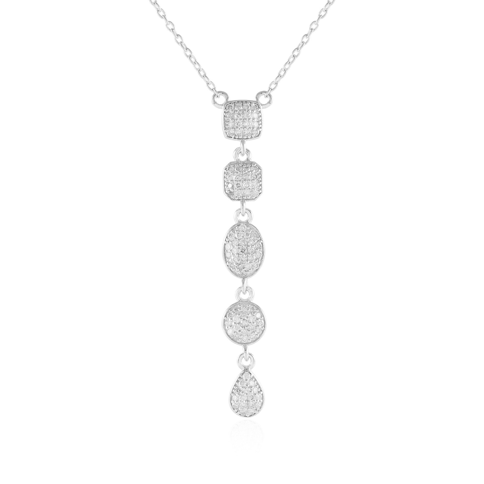 Cavill Silberkette I2 Diamant Sterling Silber Halskette (1-tlg)