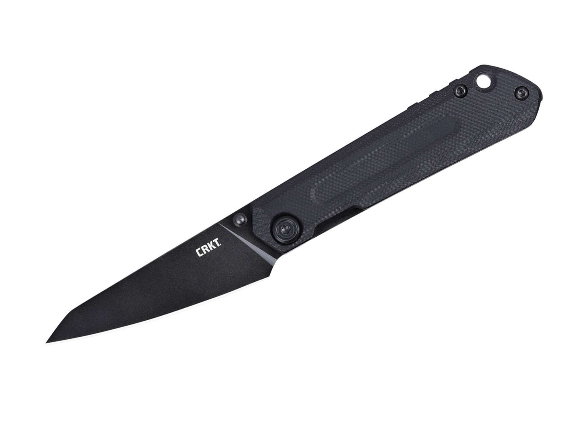 CRKT Taschenmesser CRKT Straight Frame Lock G10 All Black