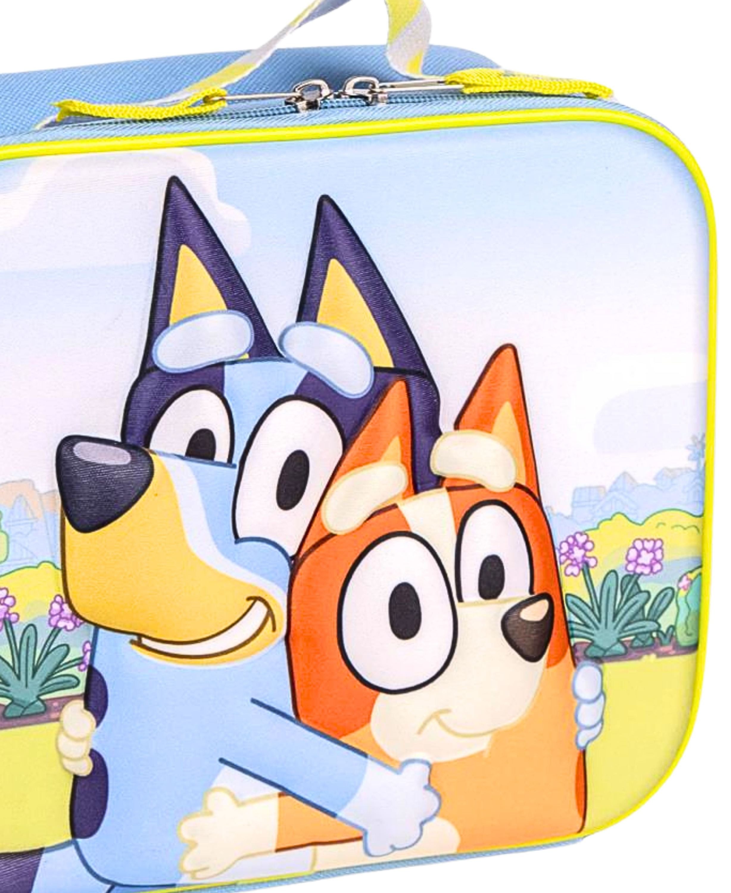 Bluey Thermobehälter Bluey & Bingo, 67 % Polyester, 33 % Vinyl, (1-tlg), 3D Lunch-Tasche - Kinder isolierte Kühltasche