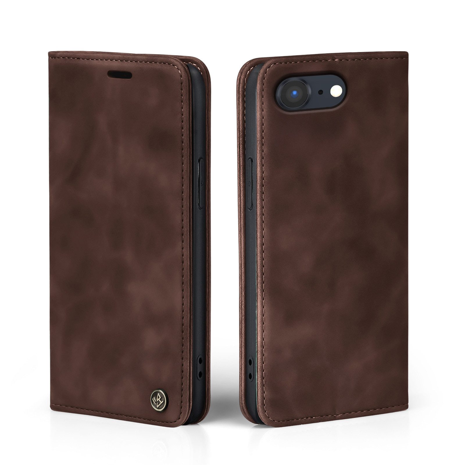 Tec-Expert Handyhülle Handyhülle Tasche Klapp Hülle für Apple iPhone 17e 6.1 Zoll, 6.1, Cover Klapphülle Case mit Kartenfach Fliphülle aufstellbar