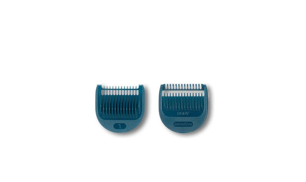 Braun Haar- und Bartschneideraufsatz Braun Fixierter Kammaufsatz (1mm & sensitiv), grün, 1 St.