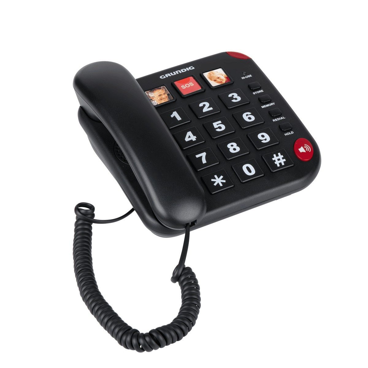 Grundig Grundig Senioren Festnetztelefon große Tasten DECT-Telefon