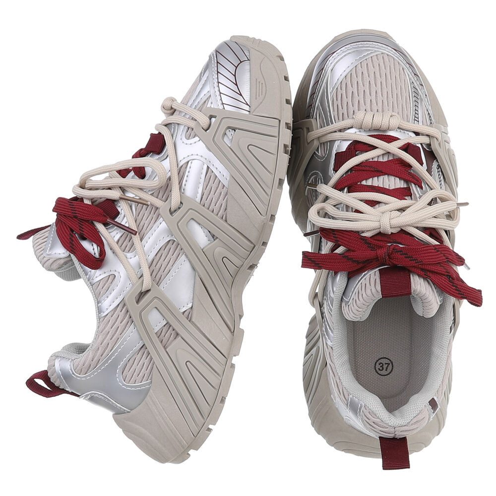 Ital-Design Damen Low-Top Freizeit Sneaker (88828443) Keilabsatz/Wedge Snea günstig online kaufen