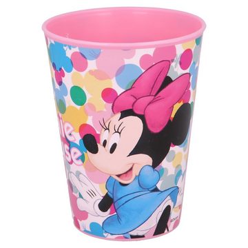 Disney Minnie Mouse Kindergeschirr-Set Minnie Maus (5-tlg), Kunststoff, Kinder Frühstückset