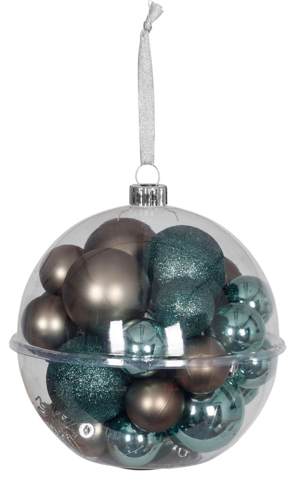 BURI Weihnachtsbaumkugel Weihnachtsbaumkugeln 4-6cm 30-teiliges Set Baumschmuck Christbaumkugel (30 St)
