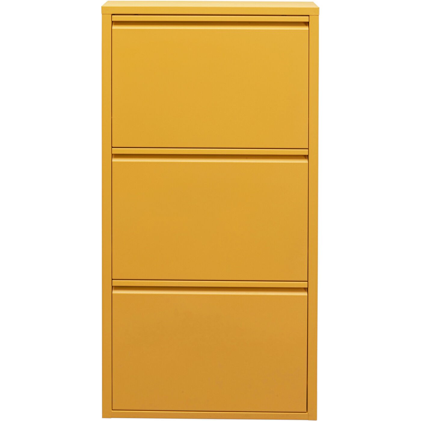 Kare Design Schuhschrank Caruso schmaler Schuhkipper mit 3 Klappen