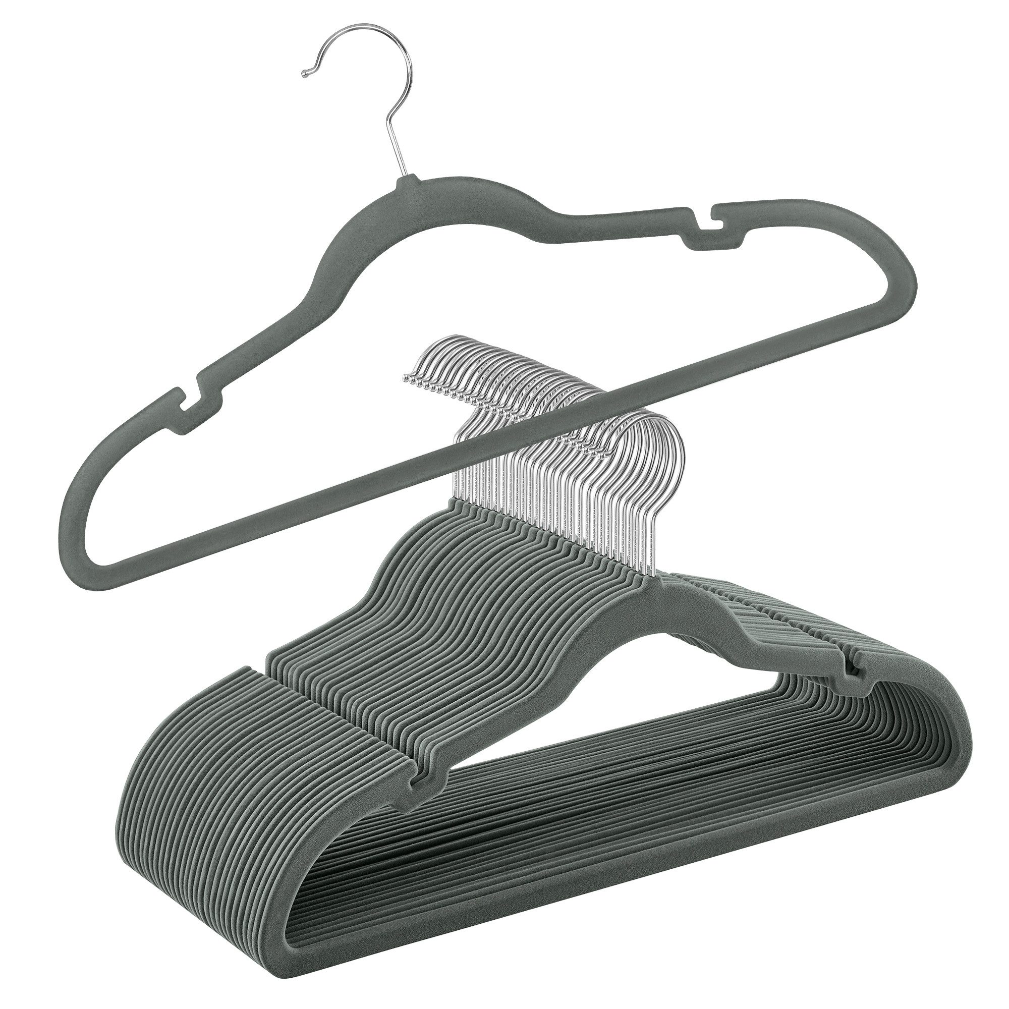 SONGMICS Kleiderbügel Bügel, (30-tlg), Samt Bügel, günstig online kaufen