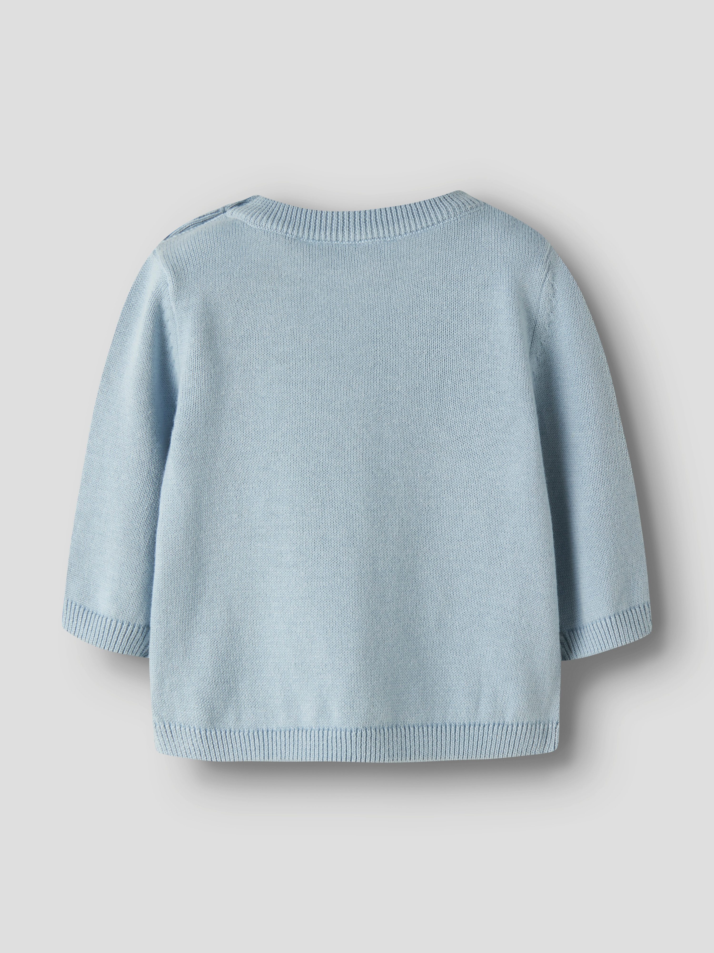 Name It Strickpullover NBMHAPS LS KNIT Baumwolle, regular fit