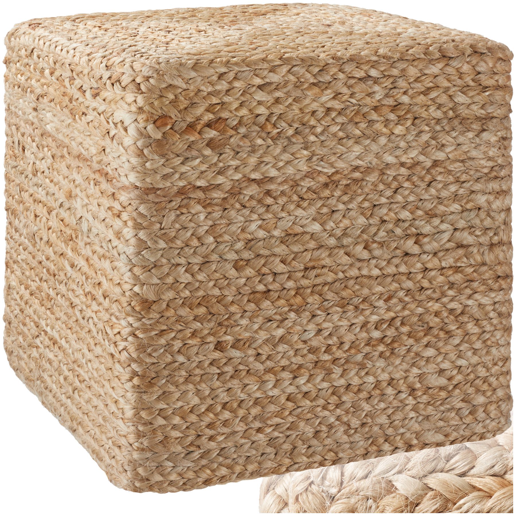 tectake Sitzsack Handgefertigter Pouf, Boho-Stil günstig online kaufen