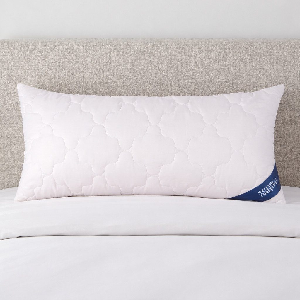 sense of nature Naturhaarkissen Schurwolle, Füllung: Schurwolle, Bezug: Baumwolle, Rückenschläfer, Seitenschläfer, Bauchschläfer, natürliche Klimaregulation