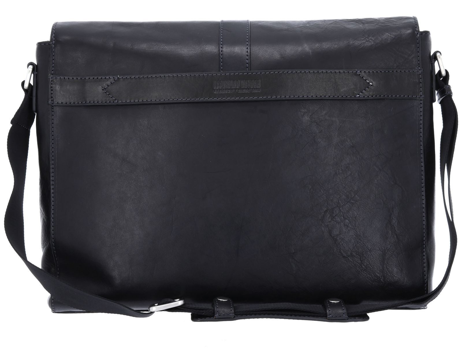Leonhard Heyden Umhängetasche Messenger Bag (Set, 2-tlg), aus echtem Rindsleder