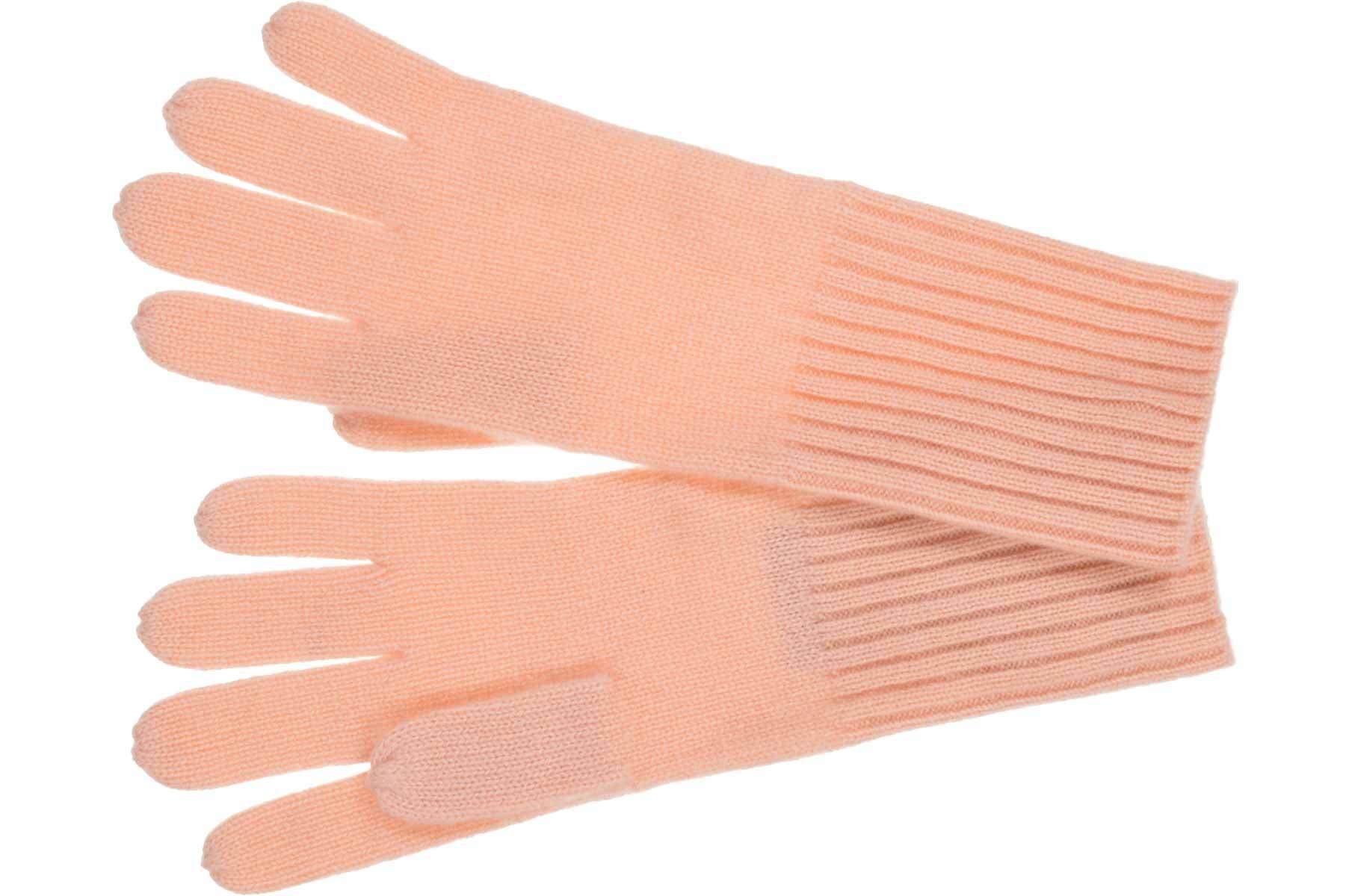 Seeberger Strickhandschuhe Cashmere Fingerhandschuhe 18603-0 puder | Strickhandschuhe