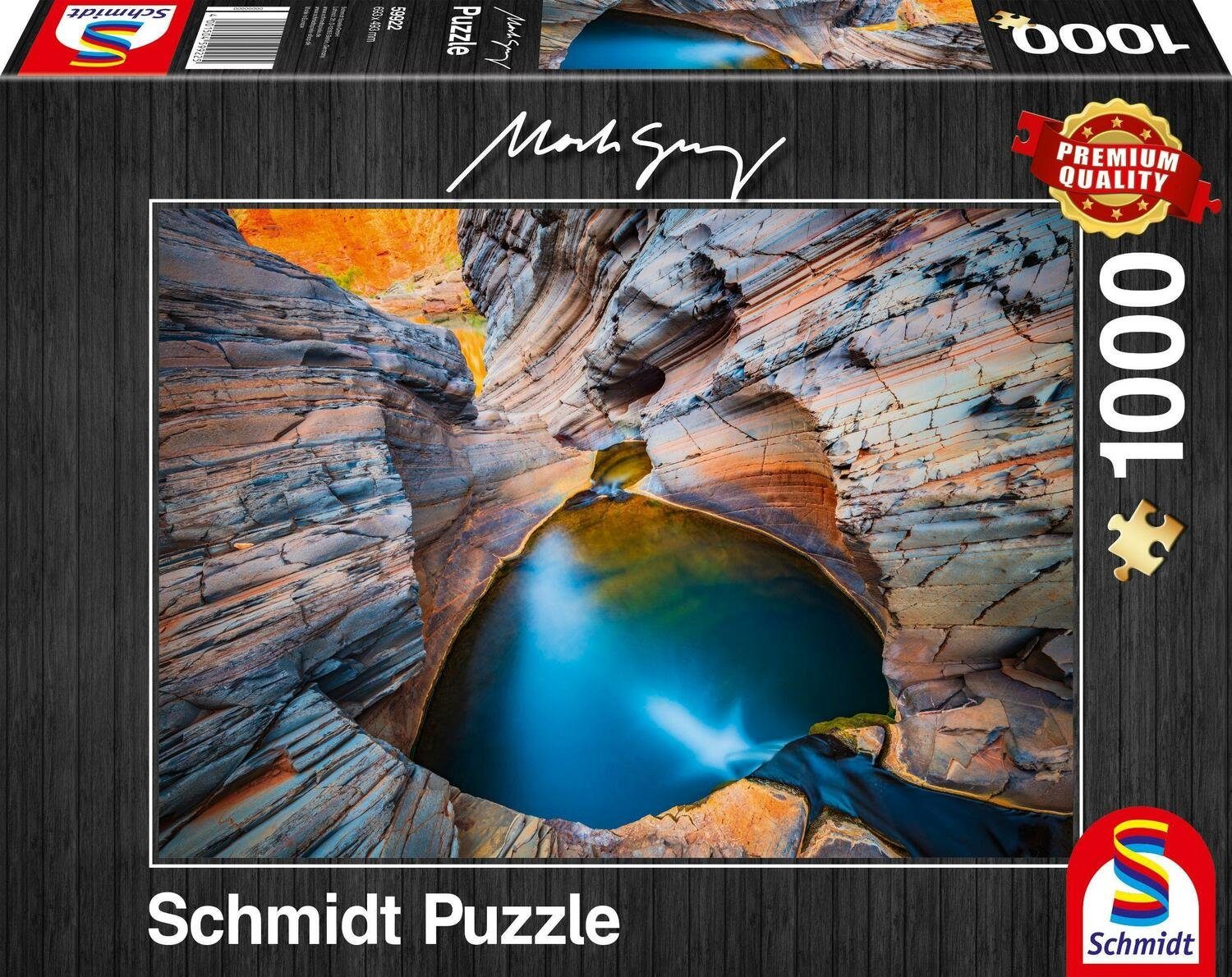 Schmidt Spiele Puzzle Indigo Puzzle 1.000 Teile, 1000 Puzzleteile | Puzzle