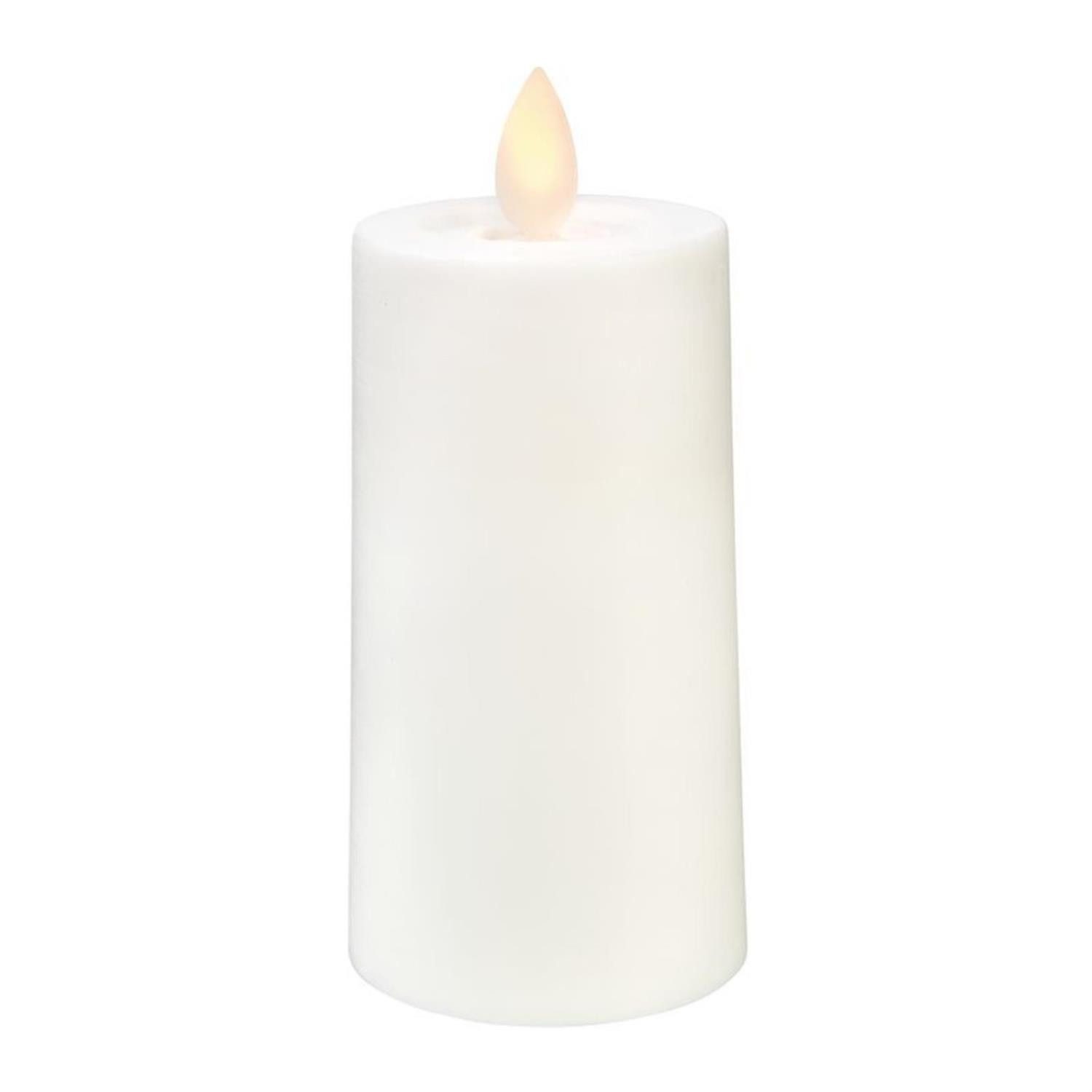 MARELIDA LED-Kerze Stumpenkerze bewegte Flamme H: günstig online kaufen