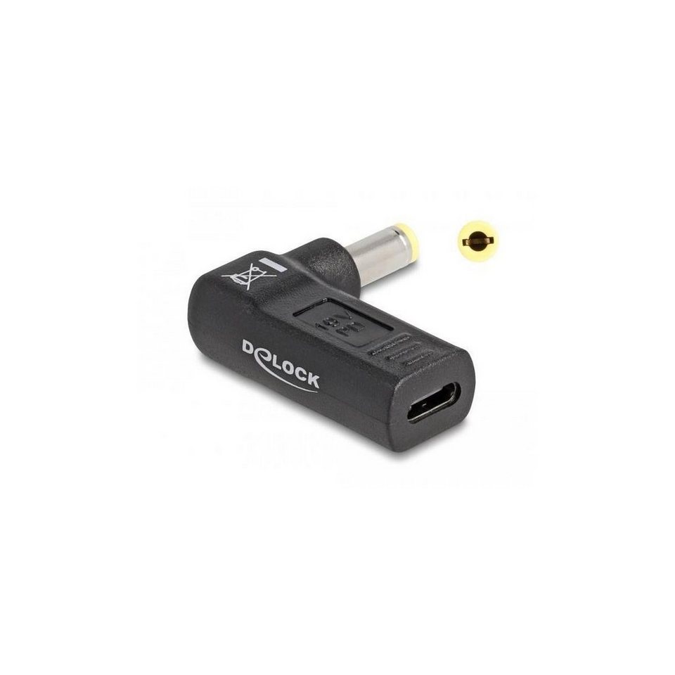 Delock Adapter für Notebook Ladekabel USB Type-C™ Buchse zu 5,5... Computer- Kabel