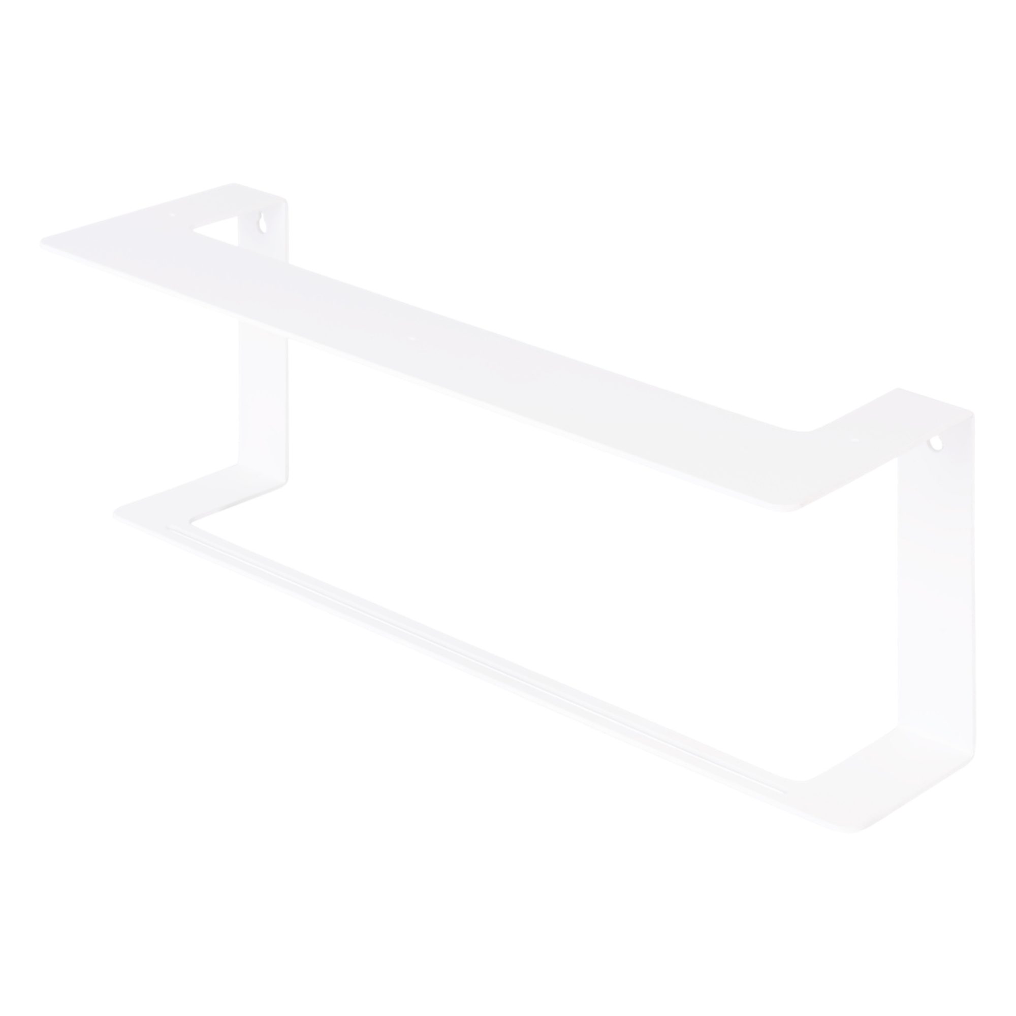 Alberts Wandregalhalter Regalhalter "Donna", 1-tlg., Wandhalterung aus beschichtetem Stahl, 1-tlg.