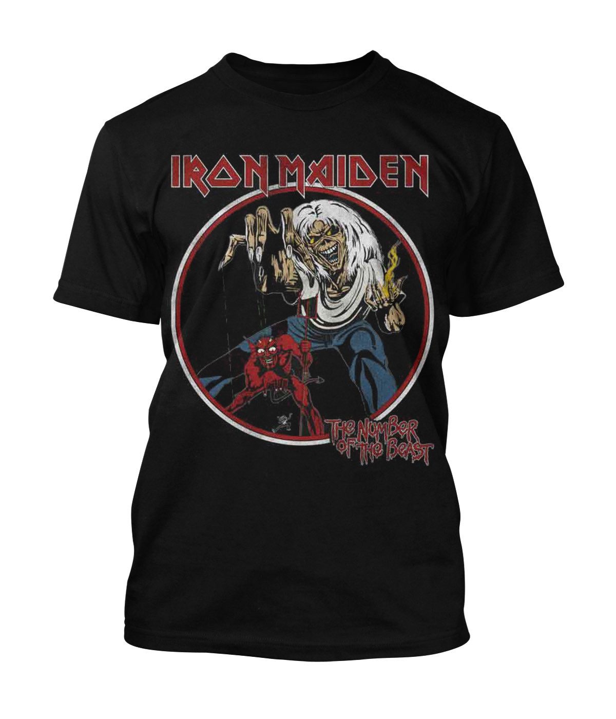 Iron Maiden T-Shirt Number Of The Beast Vintage