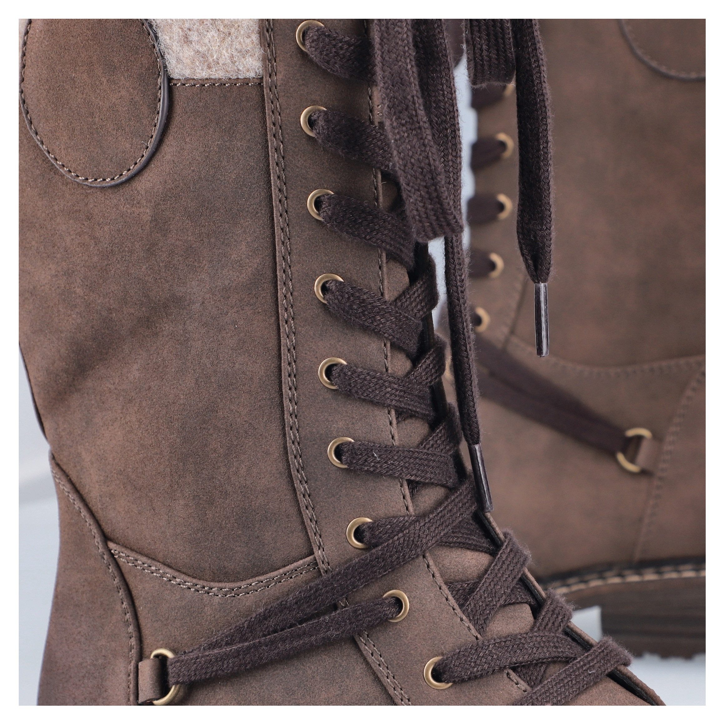 Rieker Schnürstiefel, Winterstiefel, Blockabsatz, Warmfutter, mit Tex-Ausstattung