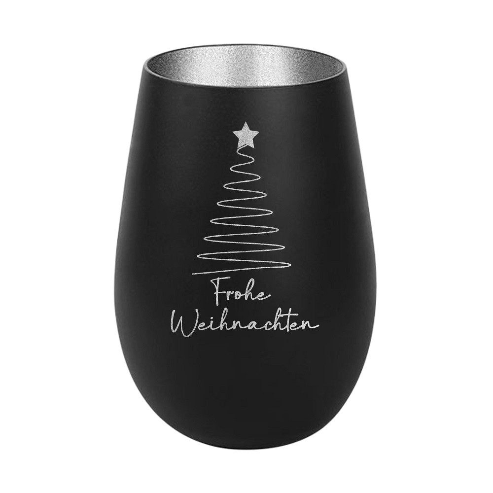 Der Porzellan-Laden Windlicht Windlicht Frohe Weihnachten Baum schlicht günstig online kaufen