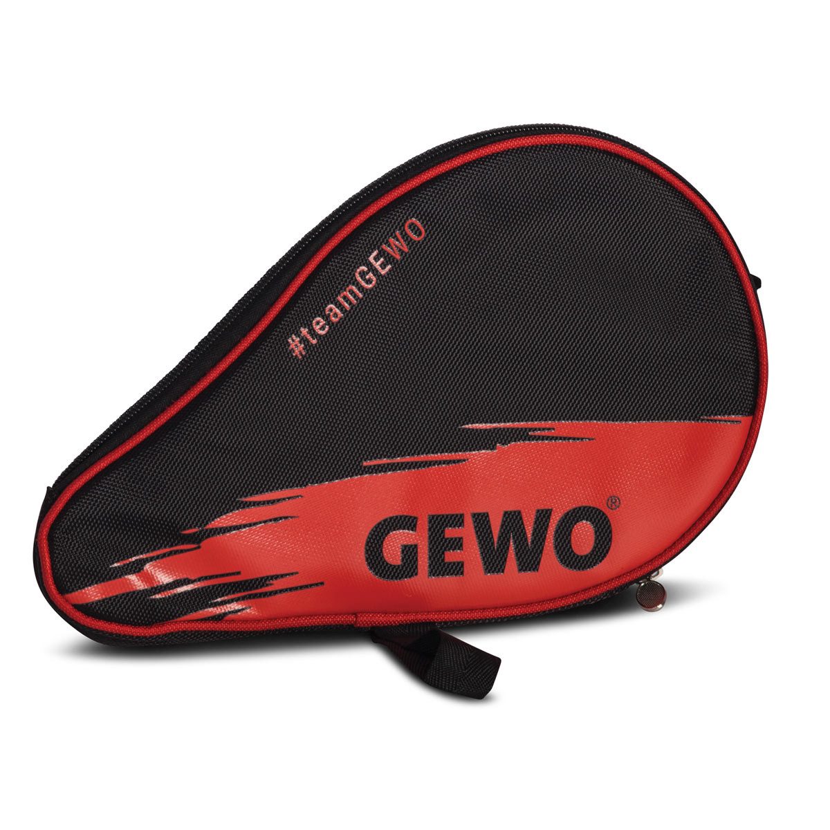 Gewo Schlägerhülle GEWO Rundhülle Wave schwarz/rot