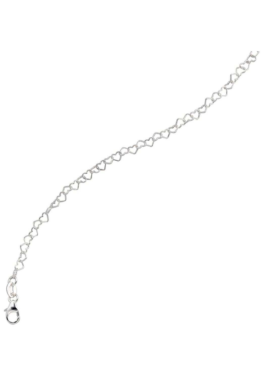 JOBO Armband Herzchen, 925 Silber