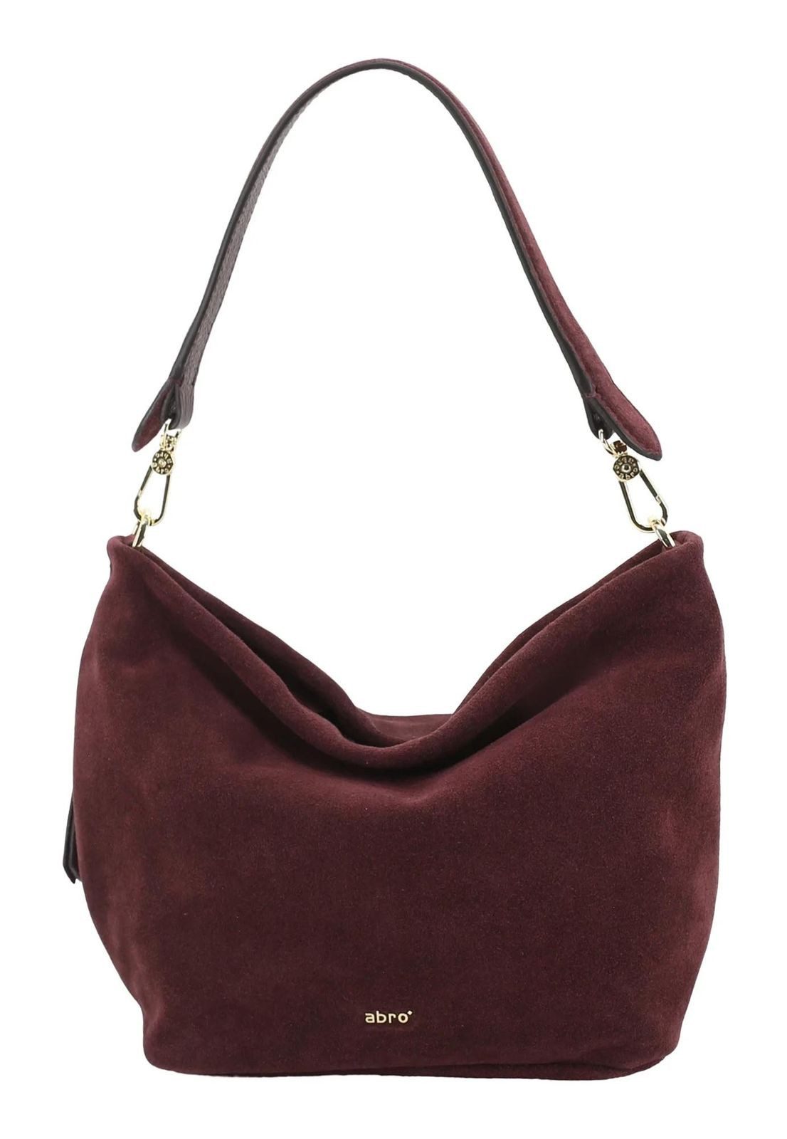 Abro Schultertasche Ebony Shoulder Bag, aus echtem Leder