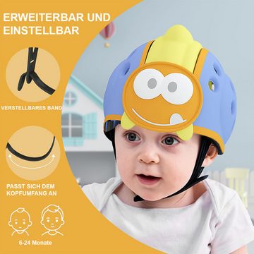 DOPWii Kinderhelm Babyhelm, Kindersicherheitskappe zum Schutz beim Laufenlernen, für 6-24 Monate Babys, Gr. 40-48cm
