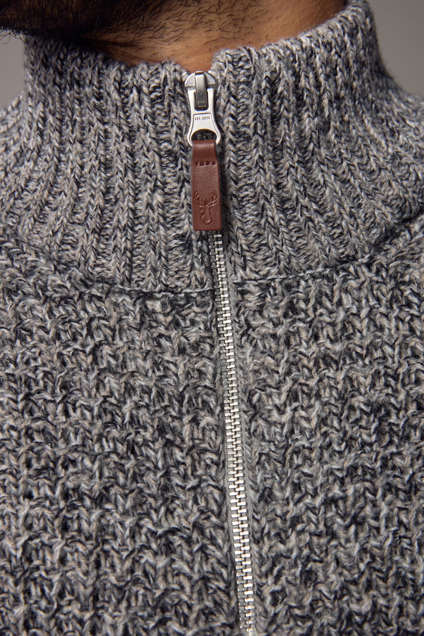 Next Troyer Regular Fit Troyer mit Wollanteil (1-tlg)