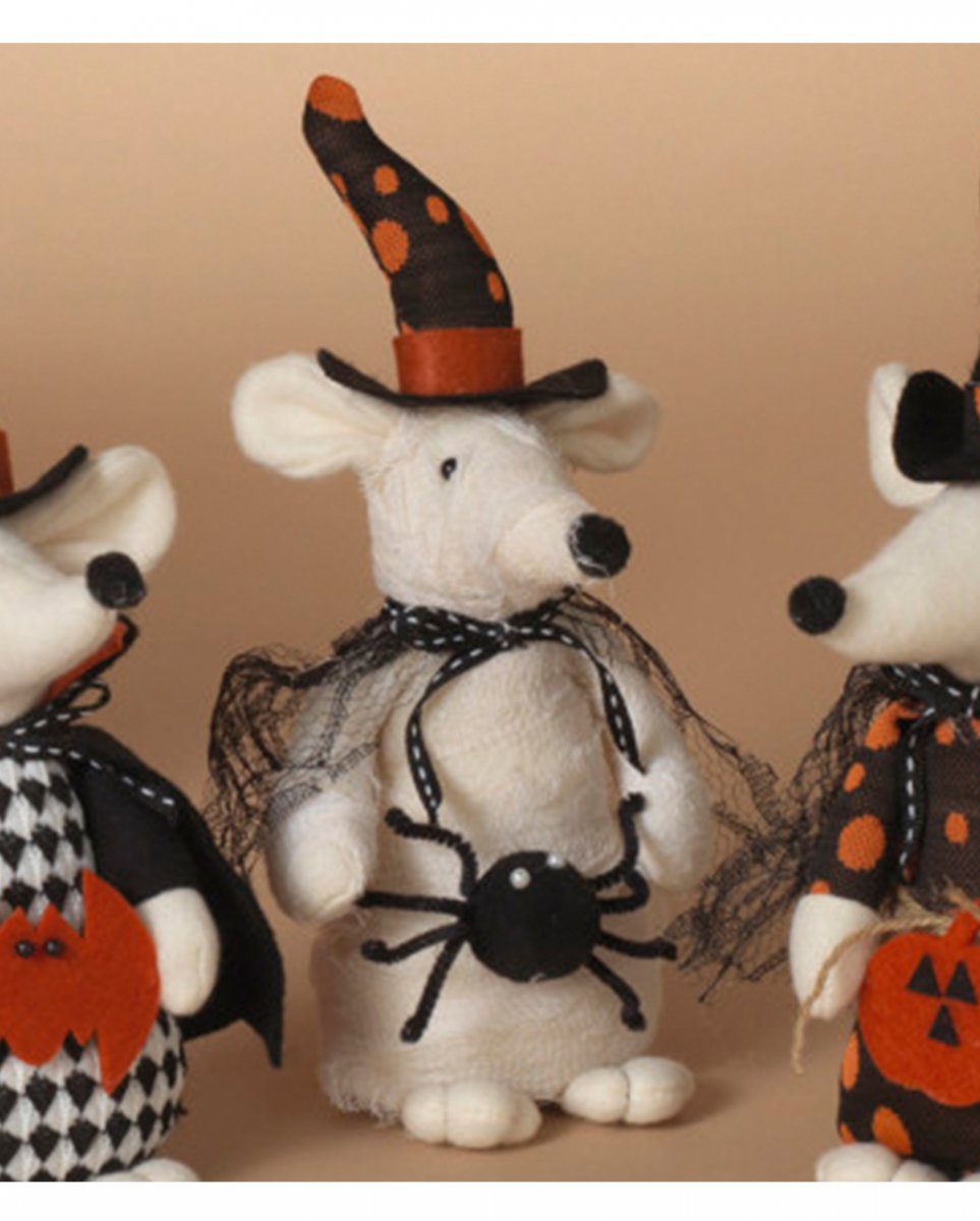 Dekofigur Spinne Halloween als Maus mit Dekofigur Plüsch Horror-Shop 23c
