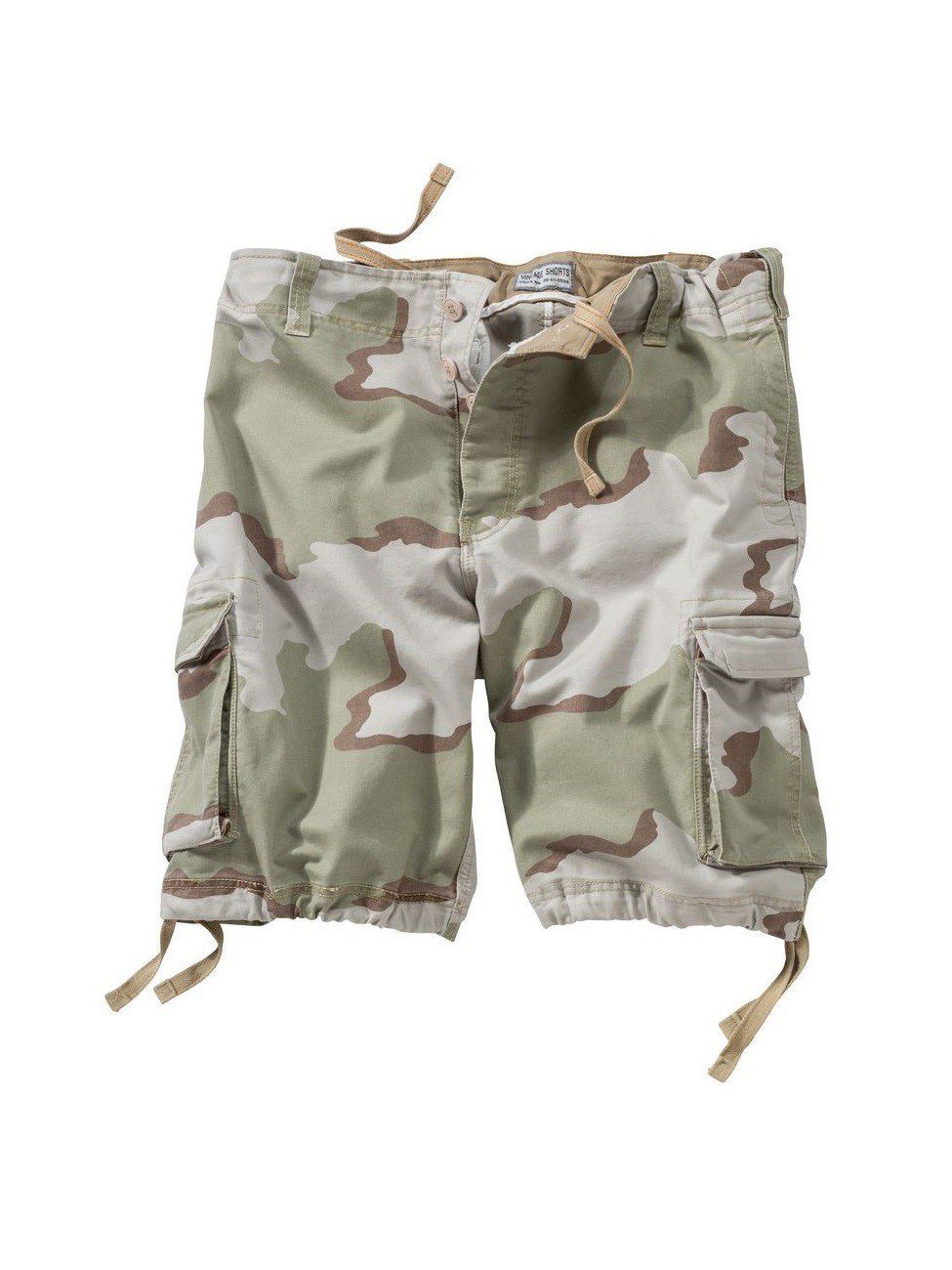 Desert 100% Baumwolle (07-5596) Shorts 3 Shorts Vintage mit Surplus Vintage Col. Raw