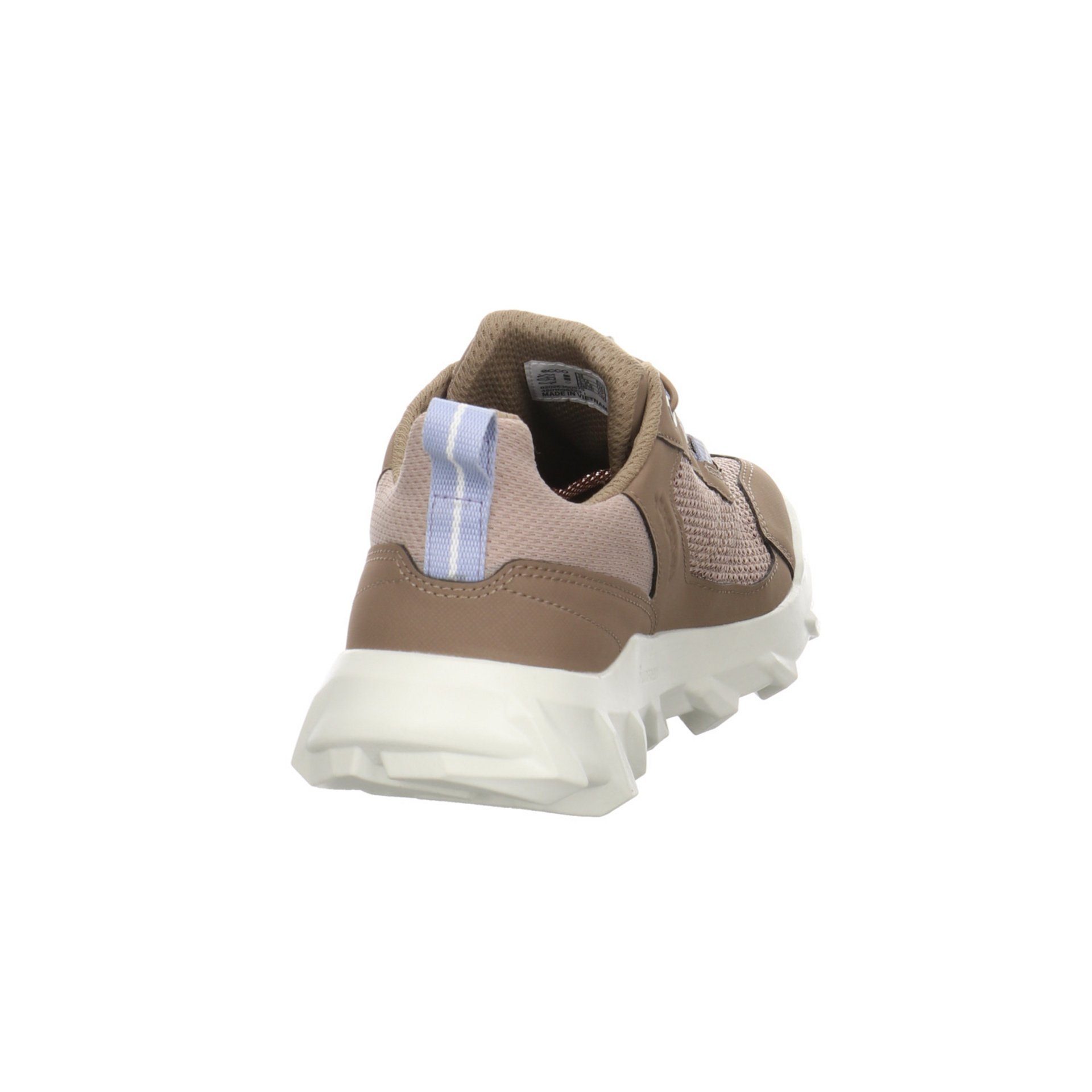 Ecco Damen Sneaker Schuhe MX Sneaker Schnürschuh Textil taupe/taupe/grey/ros Halbschuhe Sport