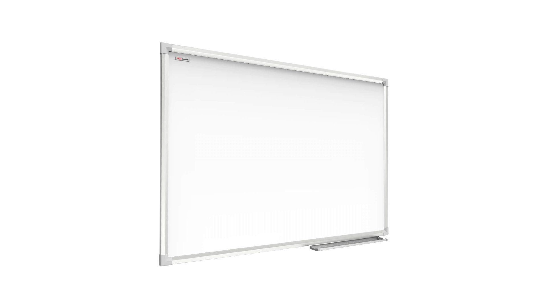 ALLboards Magnettafel Whiteboard Magnettafel Weiß Magnetisch A7 Aluminiumrahmen