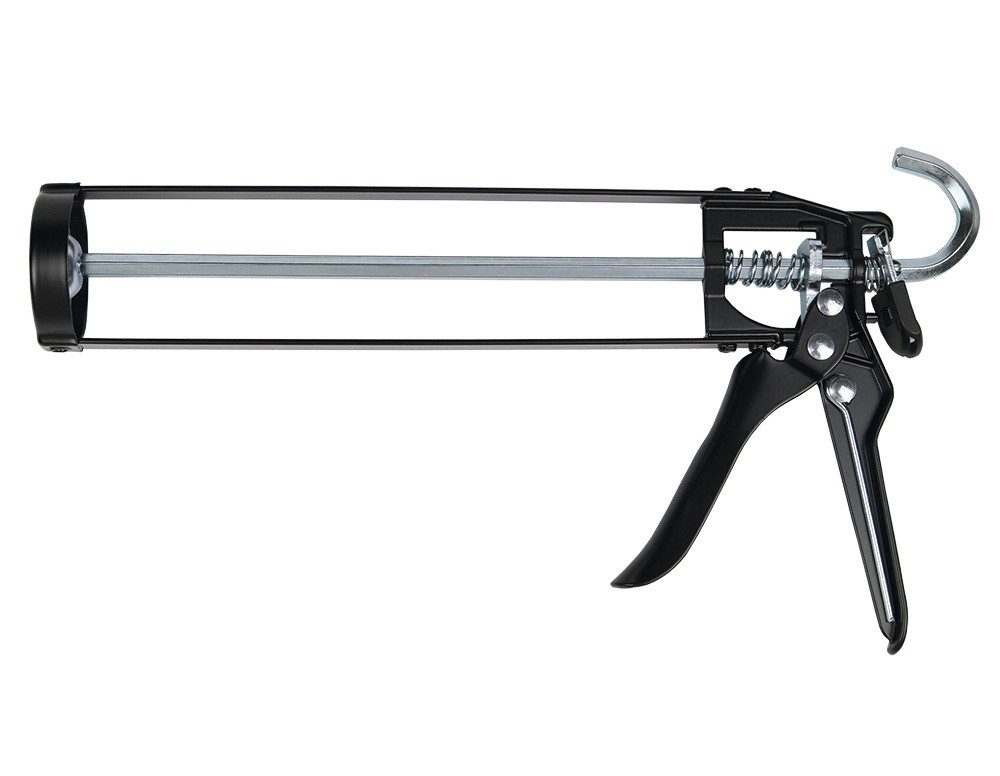 IRION Kartuschenpistole Irion Dichtstoff Klebstoff Kartuschenpresse X7-Skelett 310ml Kartusche, 310 ml, mit Leiterhaken