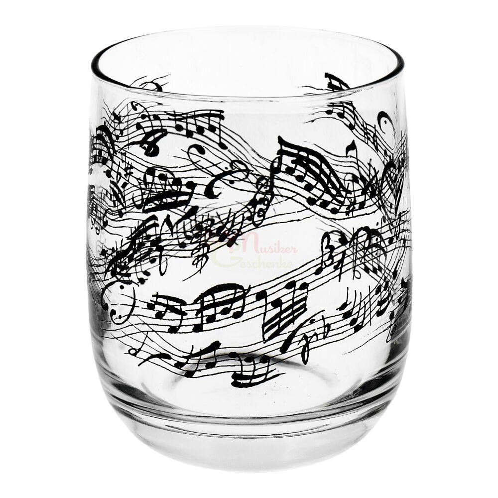 Glas Glas mit verschiedenen Motiven