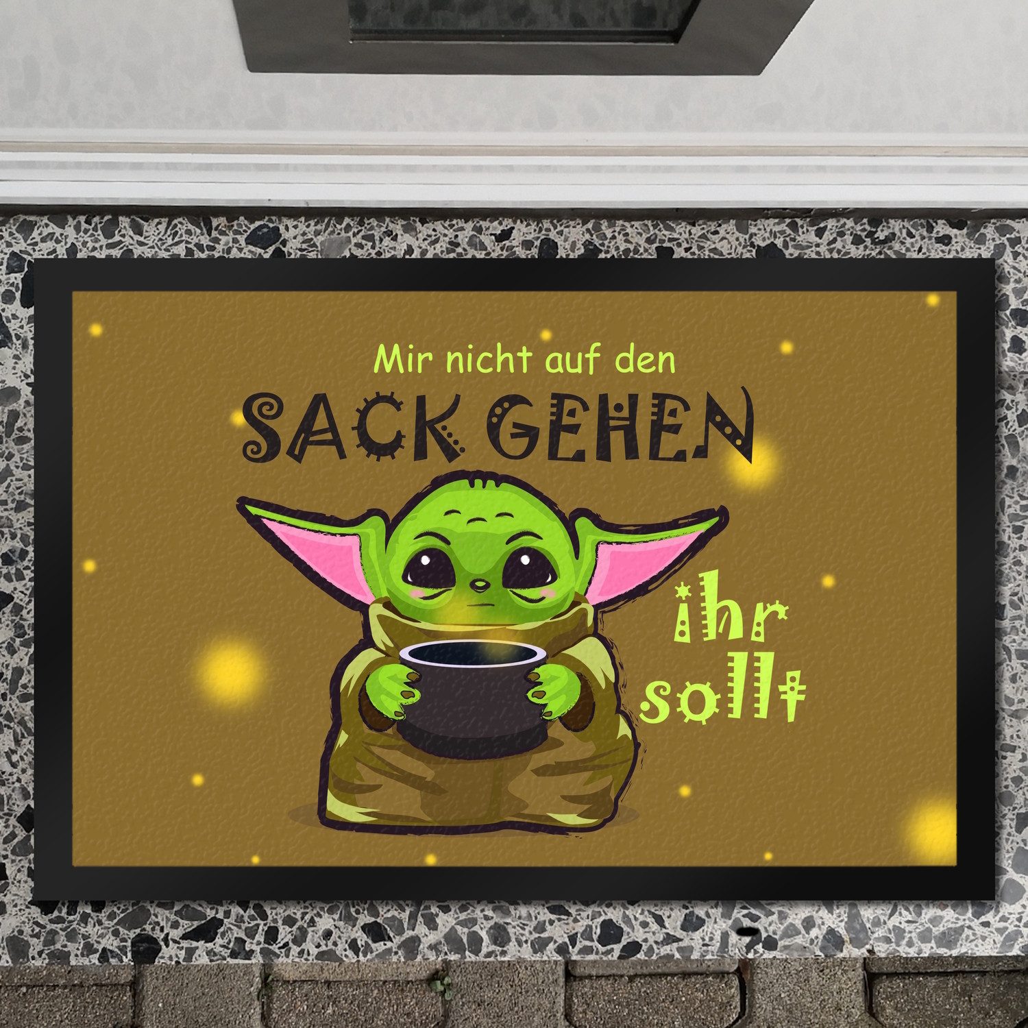 speecheese Fußmatte Science Fiction Fußmatte in 50x75 cm Spruch nicht auf d günstig online kaufen