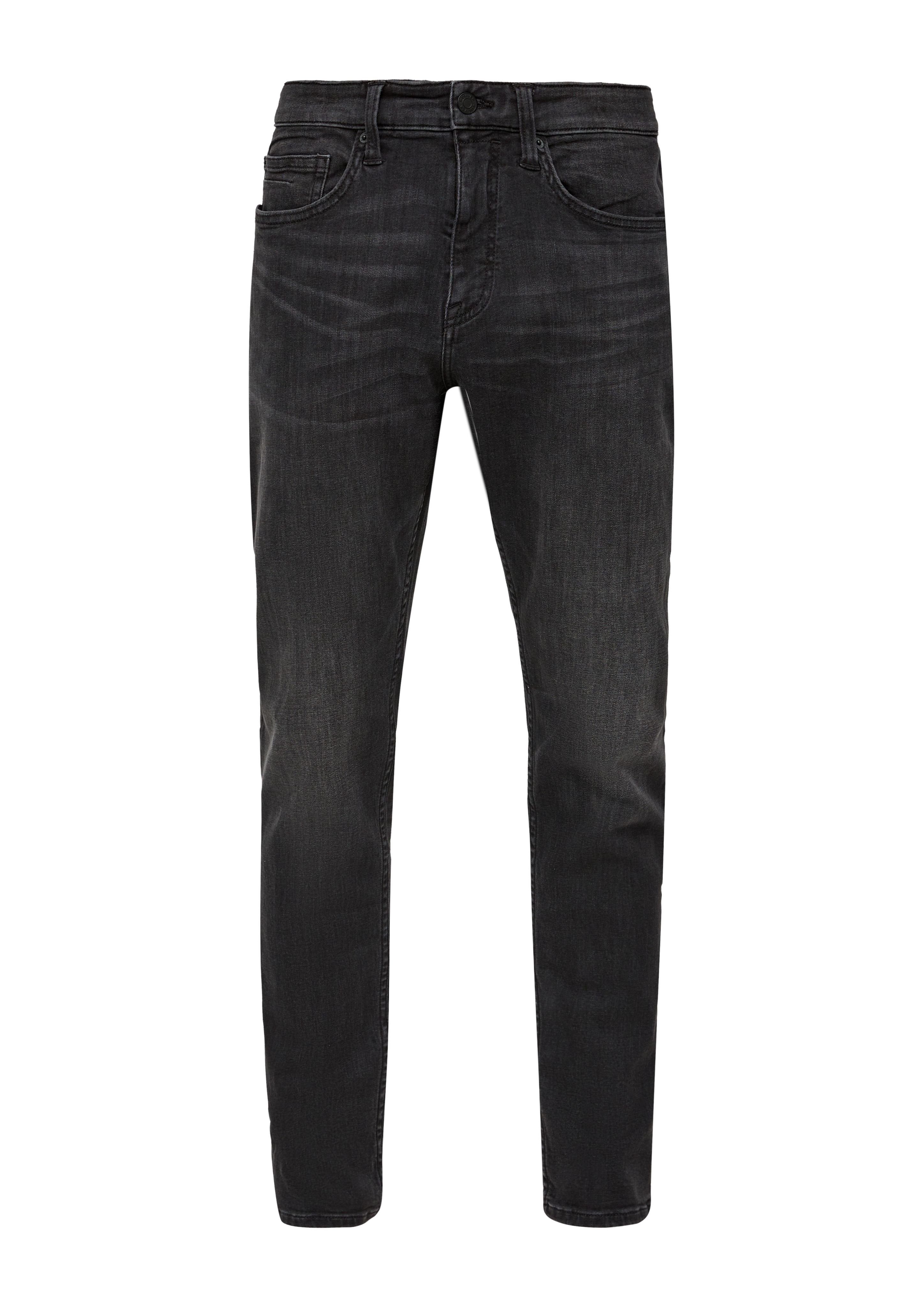 s.Oliver 5-Pocket-Jeans grau