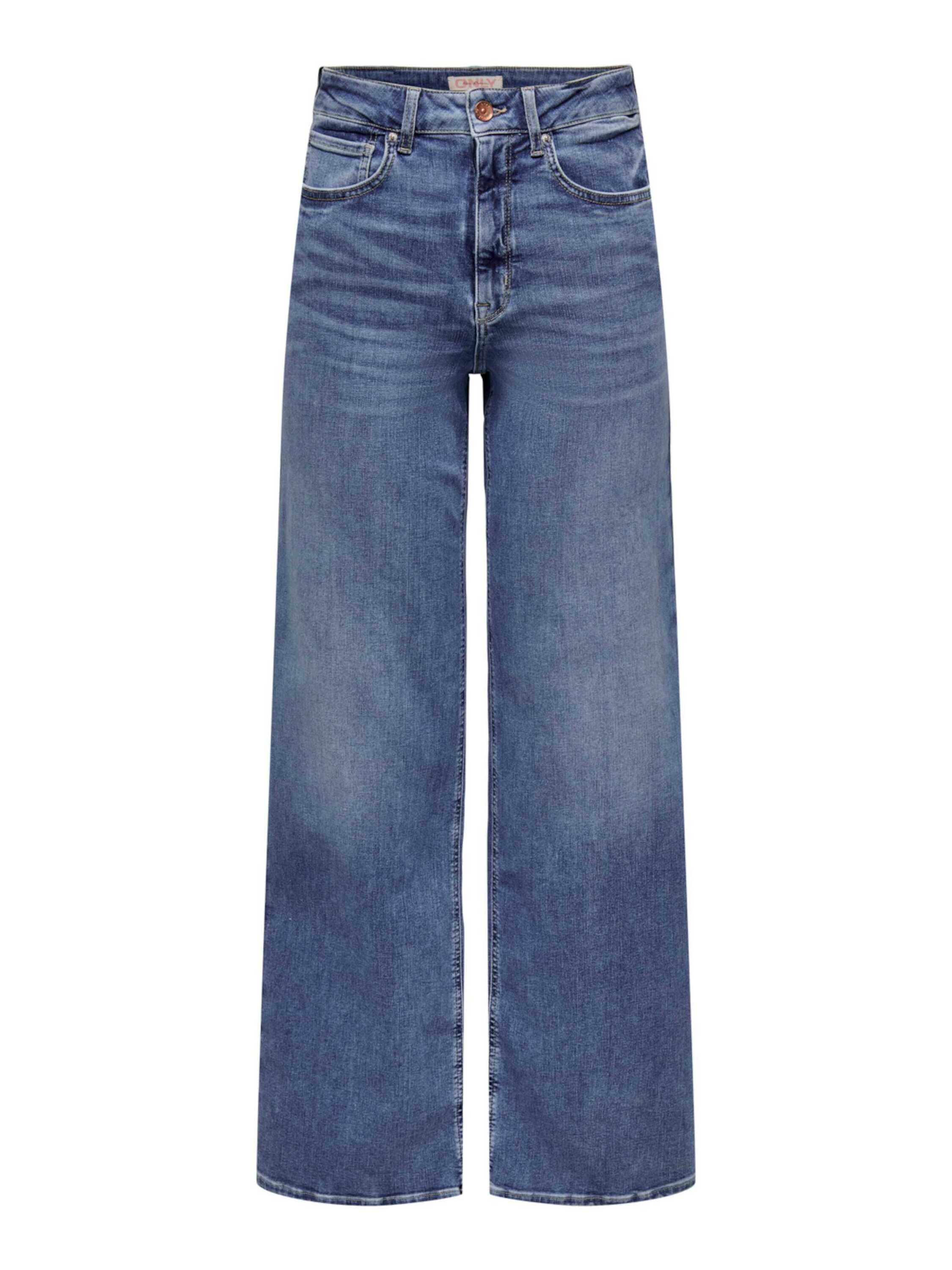 ONLY Weite Jeans ONLMadison (1-tlg) Plain/ohne Details günstig online kaufen