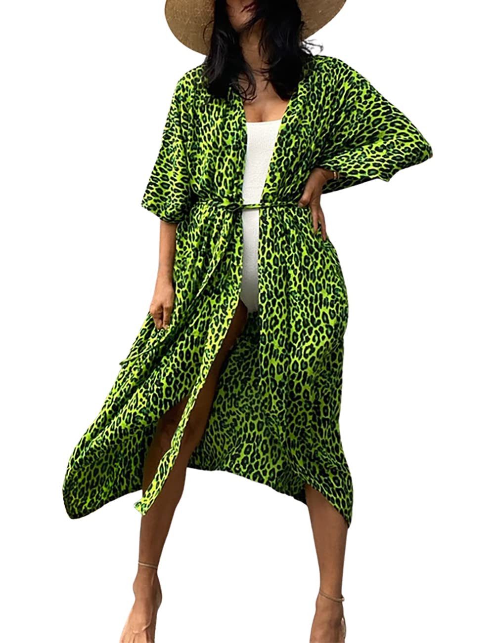 MOPUEA Strandkleid Long Beach Kleid für Frauen, Damen Lose Sommer Pareos (1-tlg)