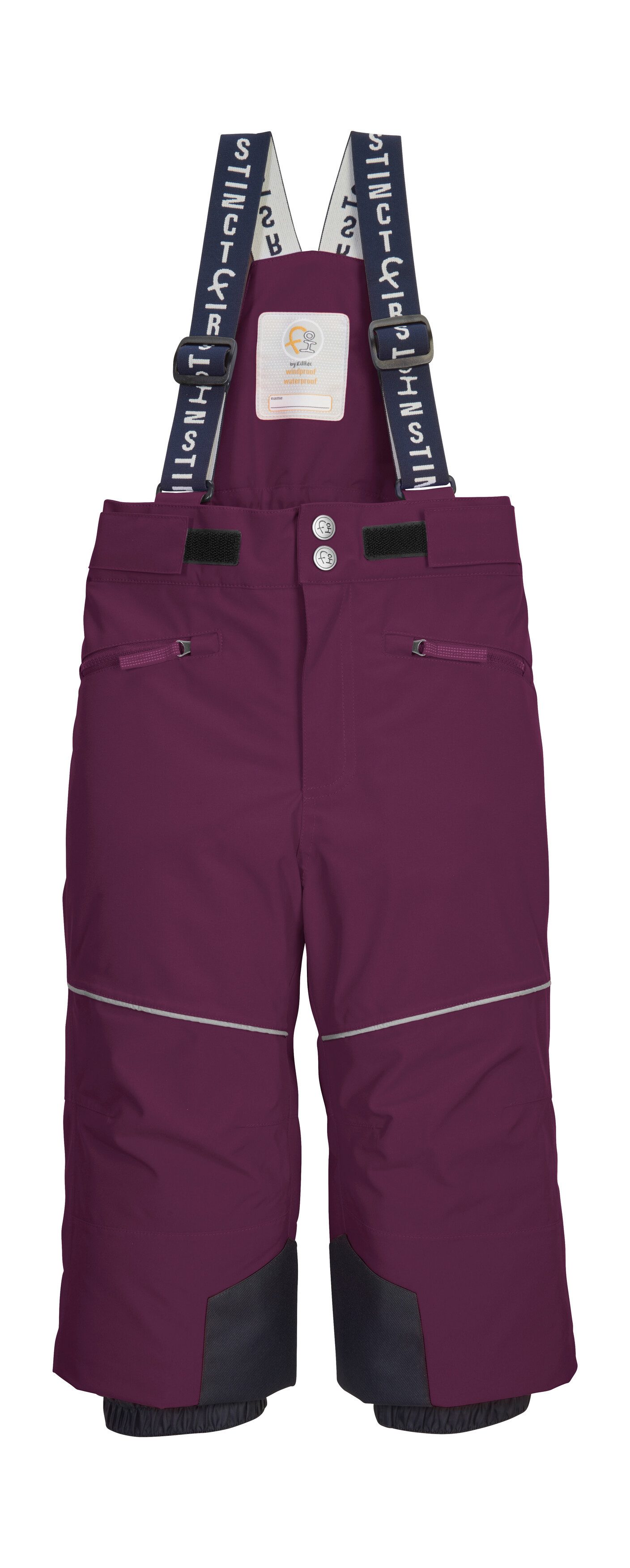 first instinct by killtec Skihose FISW 48 MNS SKI PNTS Wasser- und winddichte Schneehose mit Grow-Up-Funktion