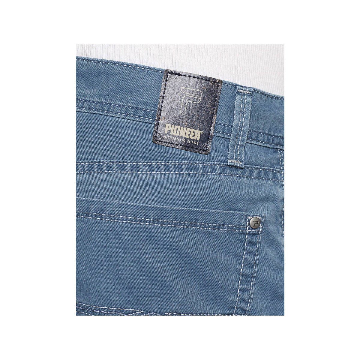 Pioneer Authentic Jeans Cargoshorts blau regular (1-tlg., keine Angabe)