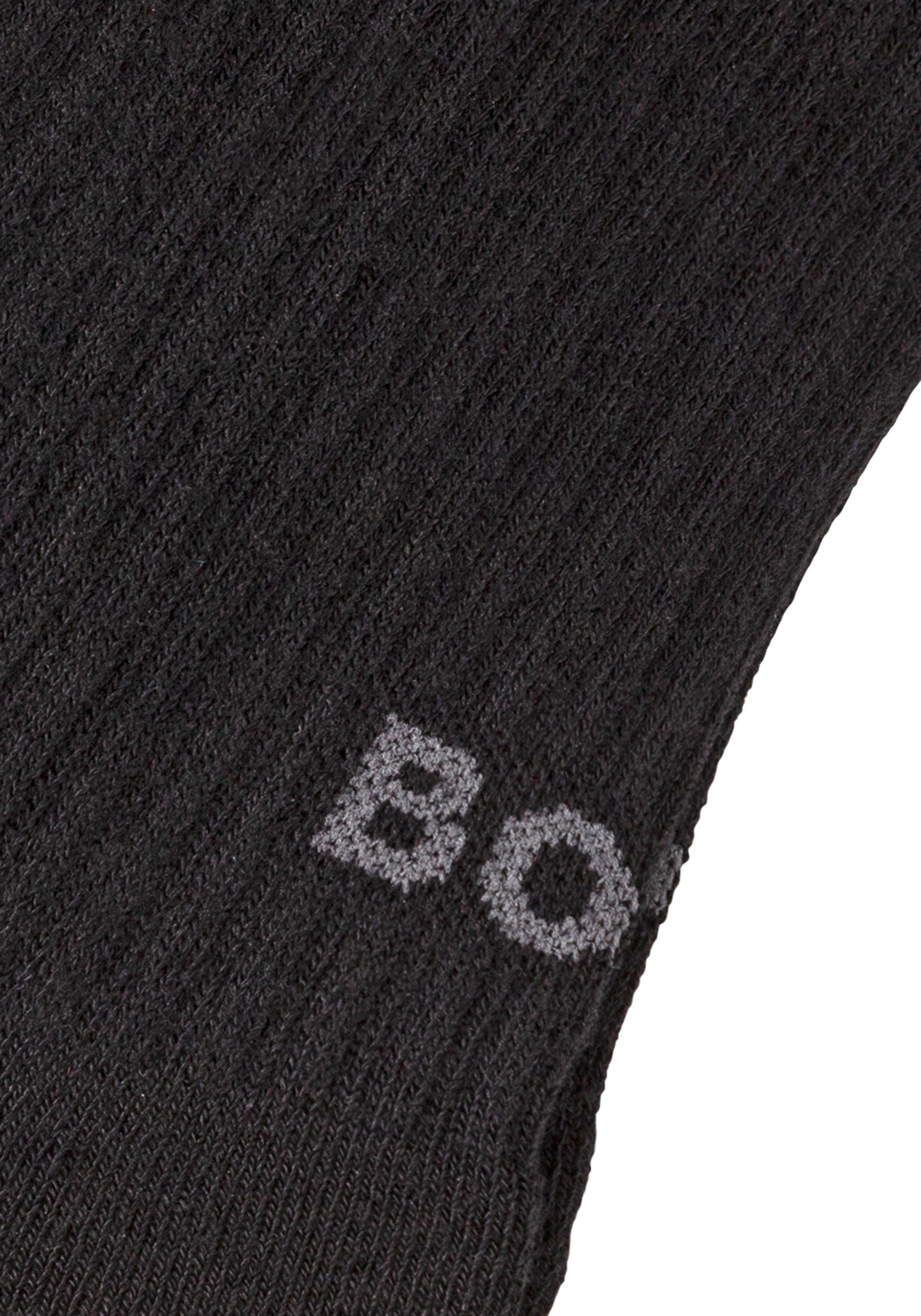 BOSS Businesssocken 3PQS Rib Logo Bam (Packung, 3-Paar) mit Kontraststreife günstig online kaufen