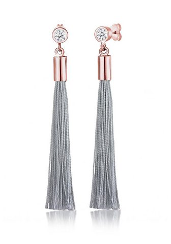 Пары серьги »Tassel Solitär...