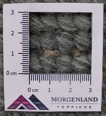 Wollteppich Nepal Teppich handgeknüpft graü, morgenland, rechteckig, Höhe: 18 mm, handgeknüpft