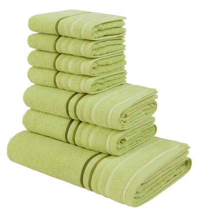 Frottee Handtuch Duschtuch Tuch Outdoor Armee grün oliv 50x30 110x50 NEU