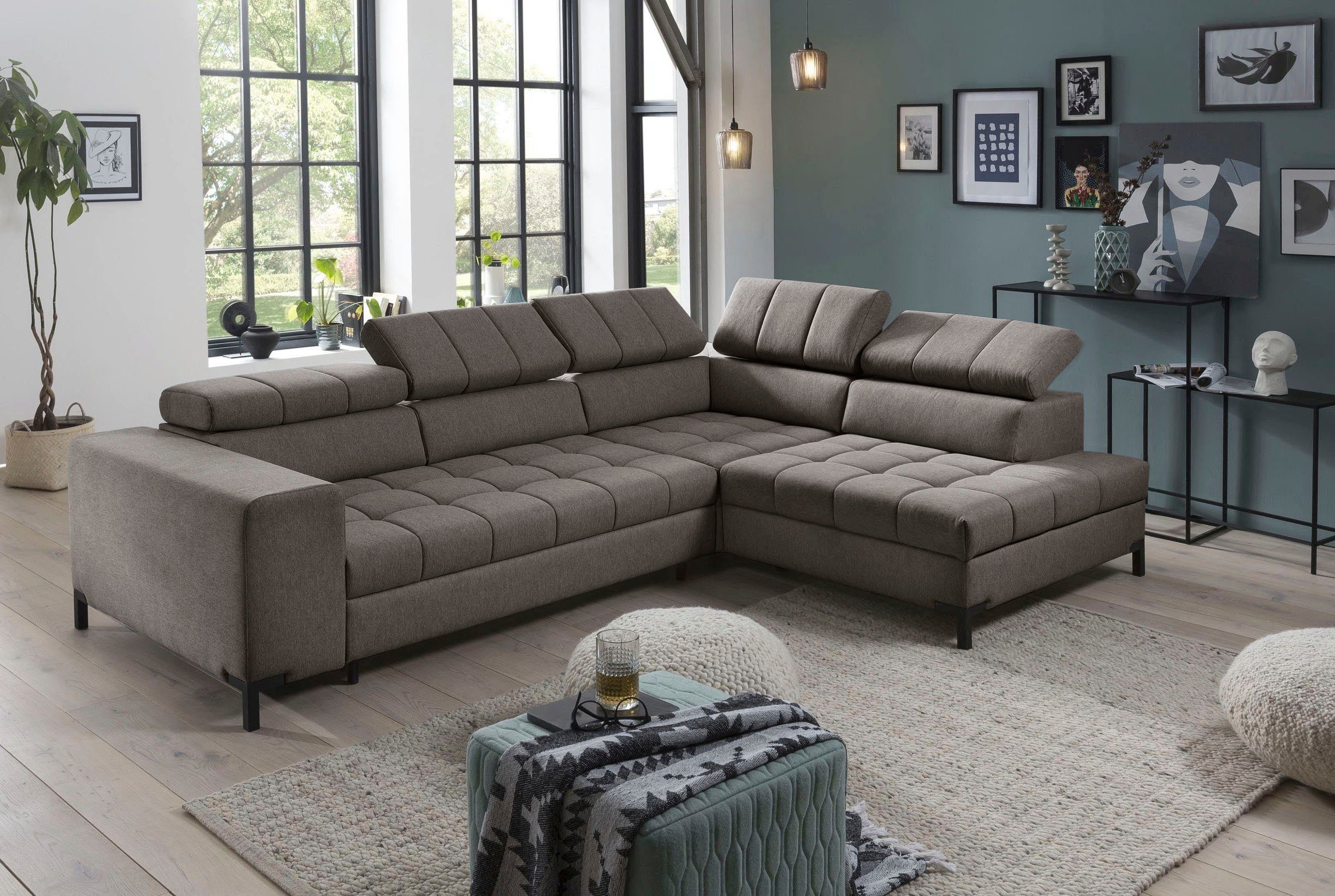 exxpo - sofa fashion Ecksofa Bocco, günstig online kaufen